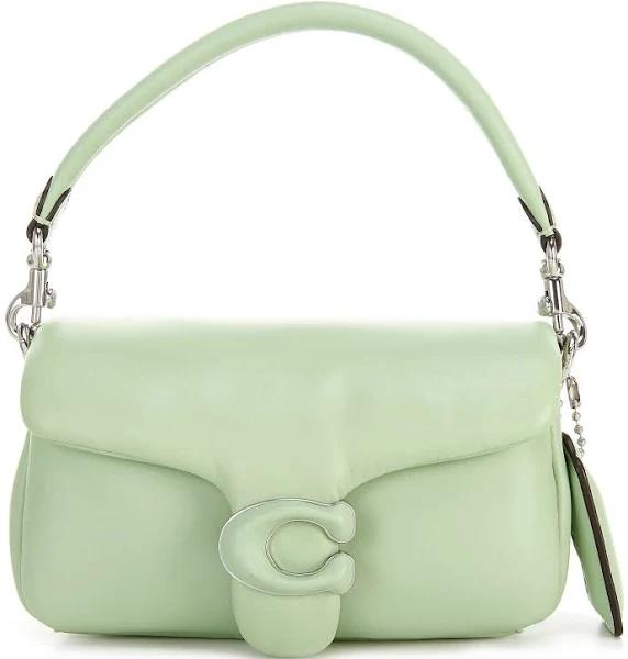 Coach Women's Pillow Tabby Shoulder Bag 18 - Pale Pistachio Green