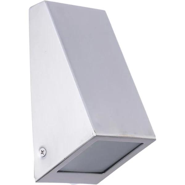 Wall Light GU10 Wedge Stainless Steel 316 IP44