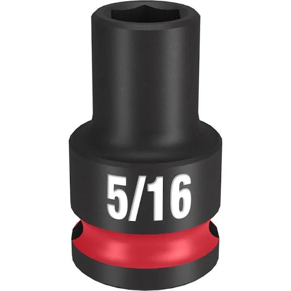 Milwaukee Shockwave 3/8" Drive 5/16" Standard 6 Point Impact Socket 49666102 by Autoelec