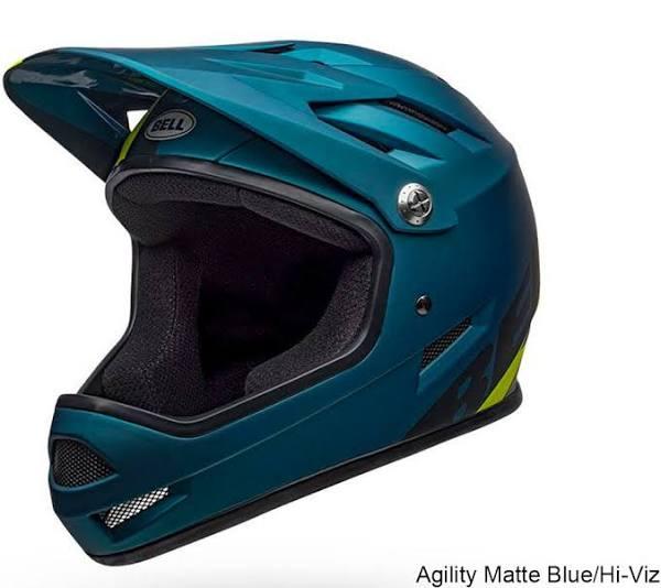 Bell Sanction Helmet - Matte Blue/Hi-Viz