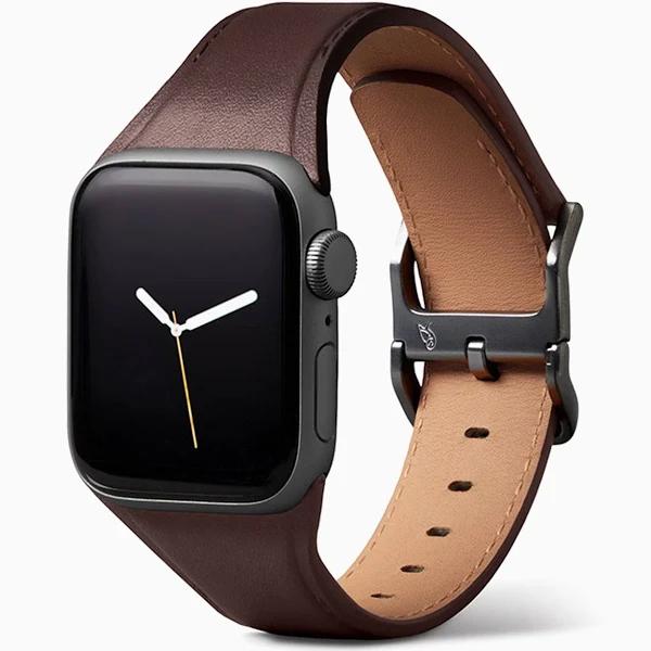 Bellroy Classic Watch Strap | Leather Apple Watch Band | Ganache