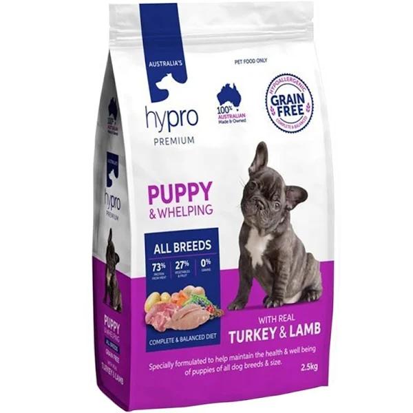 Hypro Premium Puppy Food Turkey & Lamb 2.5kg