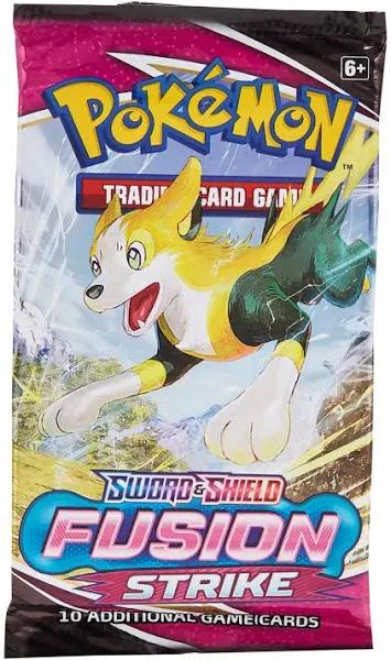 Pokemon TCG Sword & Shield Fusion Strike Booster