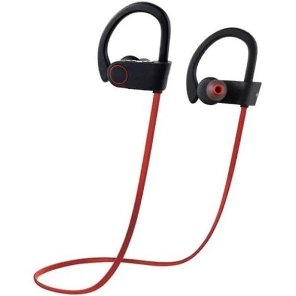 D20 Bluetooth Sports Earphone in Stereo Earbuds Red