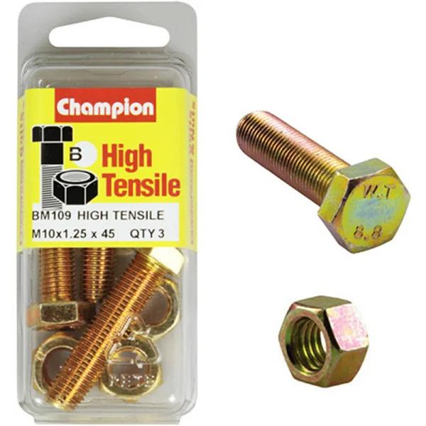 Champion Metric Bolts & Nuts Pack - BM109