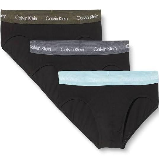 Calvin Klein 3 Pack Boxer Briefs Black Size 2XL