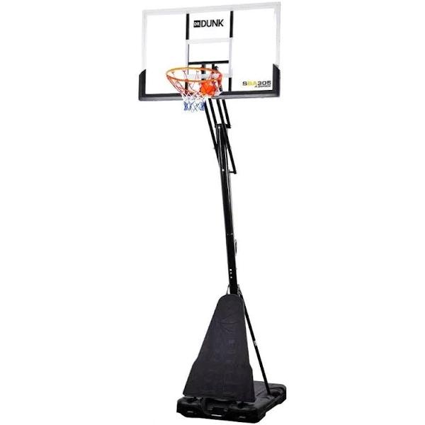 Dr.Dunk Portable Basketball Stand System Hoop Height Adjustable Net Ring Slam