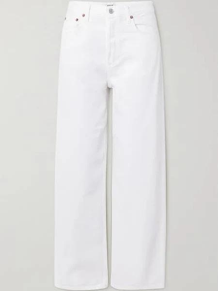 AGOLDE Low Slung Baggy Jeans | White | Size 29 | Shopbop