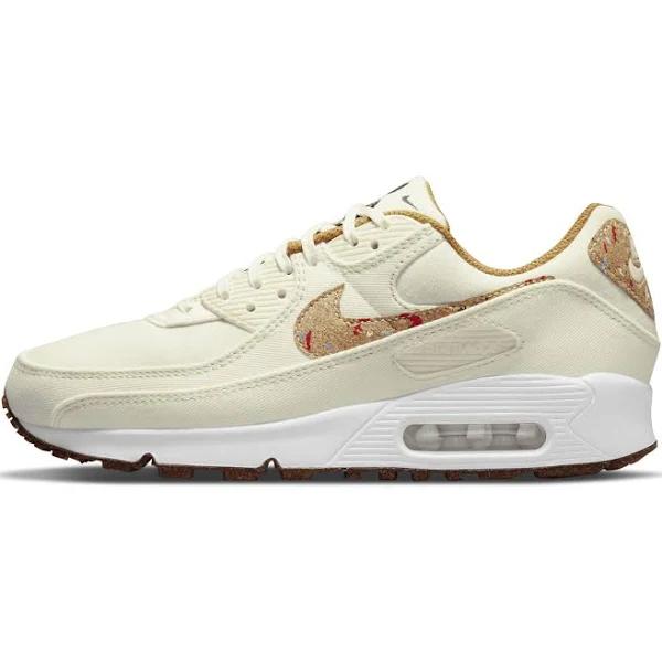 Nike Women's Air Max 90 SE Sail/wheat/white - Size 5