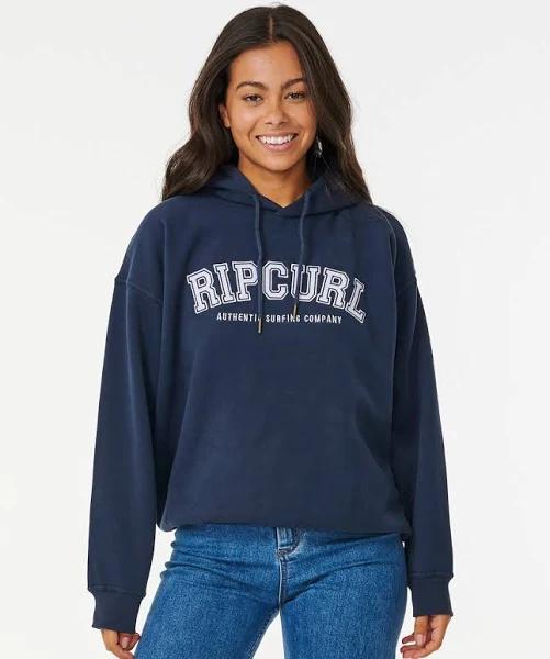 Rip Curl Surf Club Varsity Hoodie. Navy Size XXL