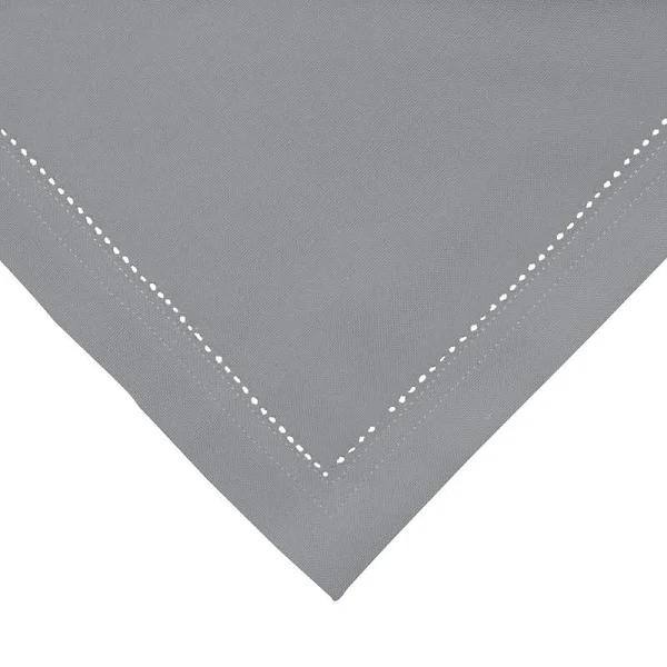 Rans Elegant Hemstitch Grey Napkin