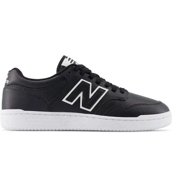 New Balance Unisex 480 Black/White - Size 5