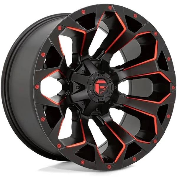 Fuel D787 Assault 17x8.5 5x114.3/5x127 +14 Offset Black Wheel