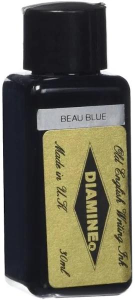 Diamine 30 ml Bottle Fountain Pen Ink, Beau Blue