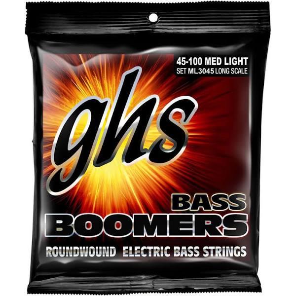 GHS Medium Light 45-100 Bass Boomers - Electric Bass Strings