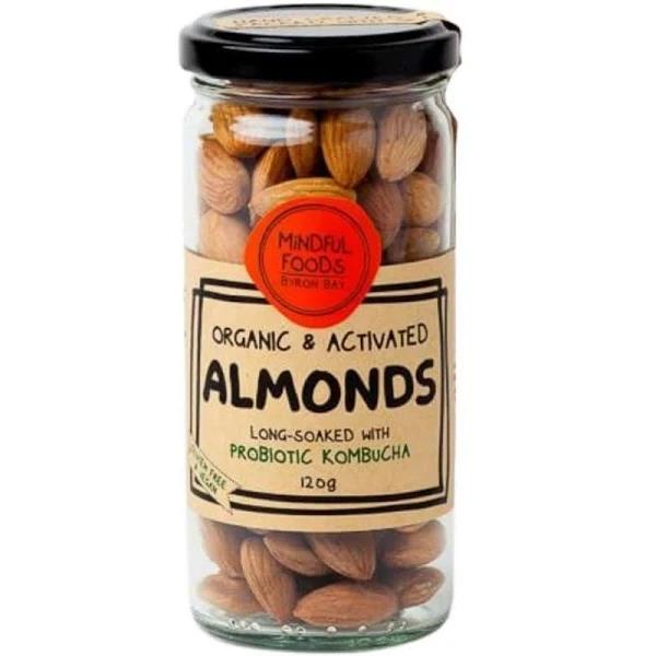 Mindful Foods Organic & Activated Nuts Almonds 120g