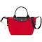 Longchamp Small Le Pliage Energy Recycled Canvas Crossbody Bag Poppy