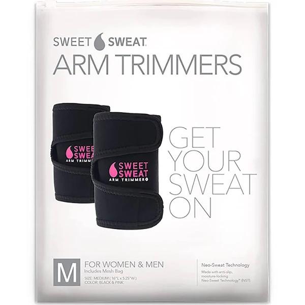 Sweet Sweat Arm Trimmers, Unisex-Regular, Pink, 1 Pair, Sports Research