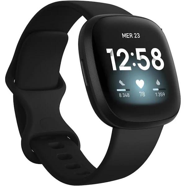 Fitbit Versa 3 Black/Black