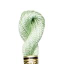 DMC Pearl Cotton Skein Size 5 27.3yd Medium Yellow Green