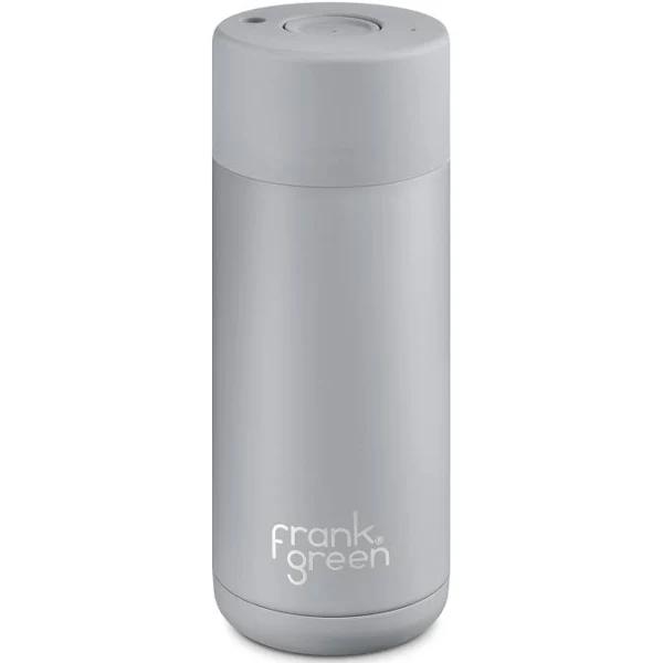 Frank Green Reusable Cup - Ceramic 475ml Harbor Mist Push Button