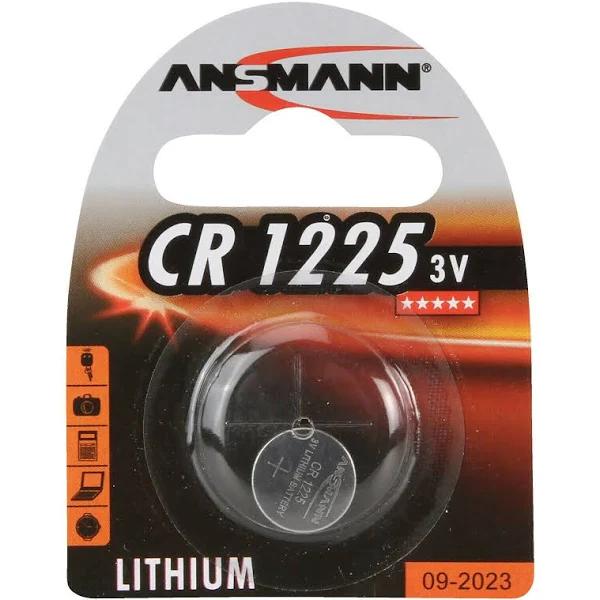 Ansmann 1516-0008 CR 1225 Lithium Round Cell Battery