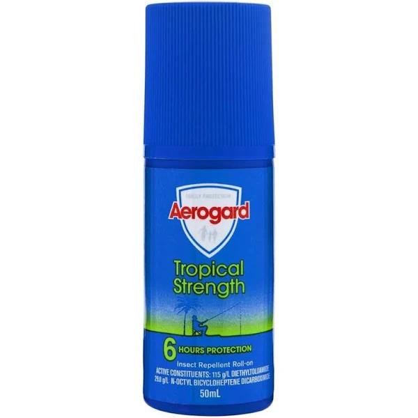 Aerogard Tropical Strength Insect Repellent Roll-on 50ml