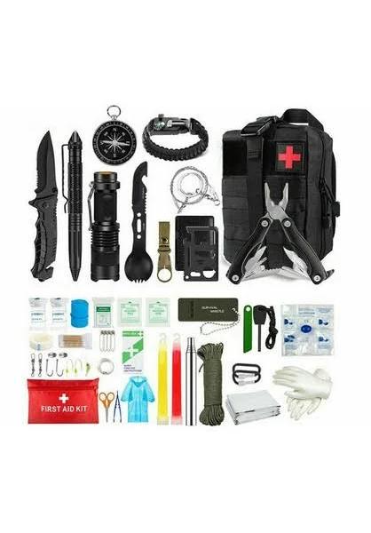 Tavice Emergency Survival Equipment Kit Sports Tactical Hiking Camping