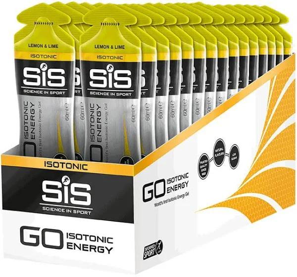 Sis Go Isotonic Energy 60ml x 30 Gels Lemon Lime