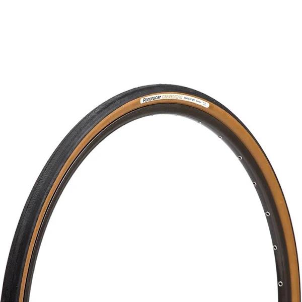 Panaracer Gravelking Folding TYRE: Black/Brown 700x32c