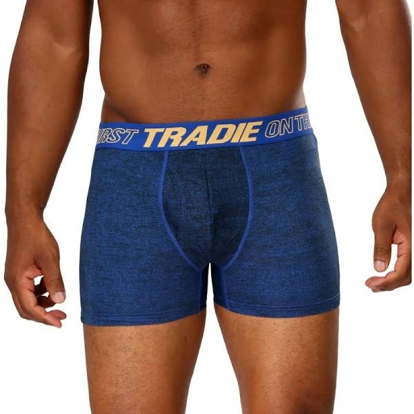 Tradie Men's Cool Tech Midi Trunk - Blue