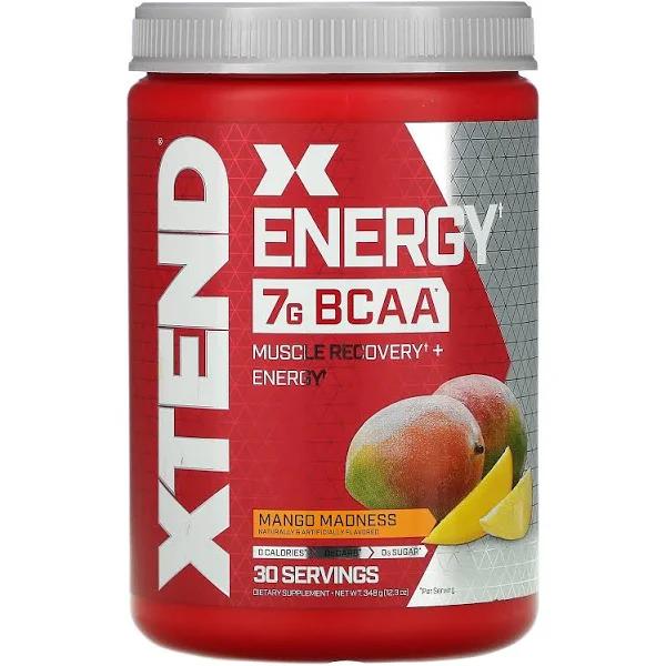 Xtend, Energy, 7g BCAA, Mango Madness, 348 G