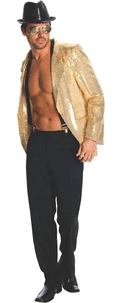 Gold Sequin Men's Jacket