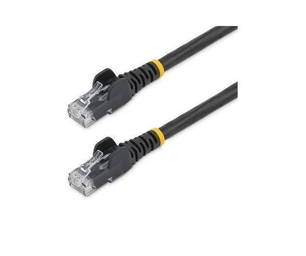 StarTech.com 10ft Cat6 Ethernet Cable - Black Molded Gigabit - 100W PoE UTP 650MHz - Category 6 Patch Cord UL Certified Wiring/TIA - First End: 1 x -