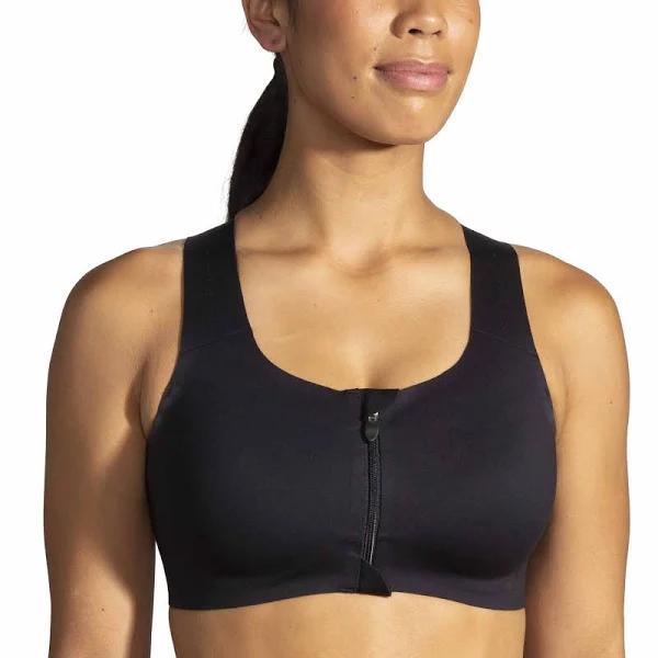 Brooks Zip 2.0 Sports Bra Women's Black AB