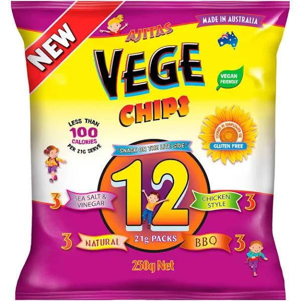 Vege Chips Multi 12 Pack