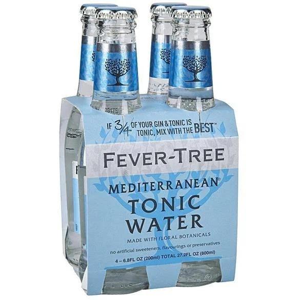 Fever-Tree Mediterranean Tonic Cans 150 ml X8 Pack