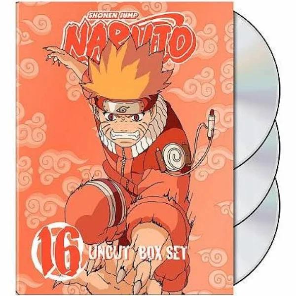 Naruto Uncut Box Set, Volume 16, 3-Discs [DVD] 