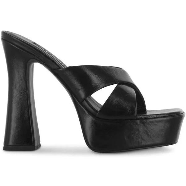 Senso Titan Platform Sandal in Black, Size 39 EU