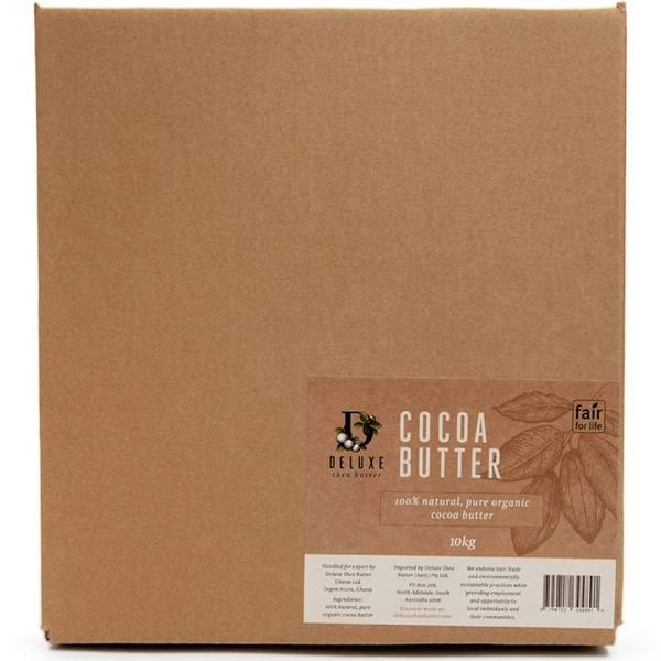 Natural Organic Cocoa Butter 10kg