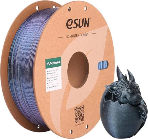 eSUN PLA Chameleon 3D Print Filament 1.75mm 1kg | Cubic Technology Tech Black