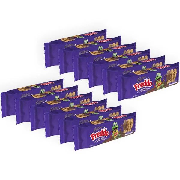 10pc Cadbury Freddo Biscuits Dipped in Milk Chocolate/Candy Snack Treat 167g