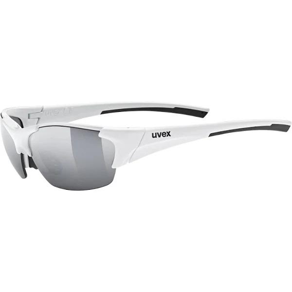 Uvex Blaze III Sports Sunglasses - White/Black