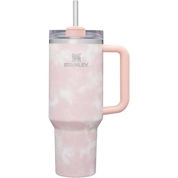 Stanley Adventure Quencher Travel Tumbler 40 oz - Peach Tie Dye