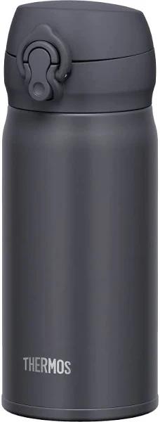 Thermos JNL-356 SMB Water Bottle, Vacuum Insulated Travel Mug, 11.8 fl oz (350 ml), Smoke Black