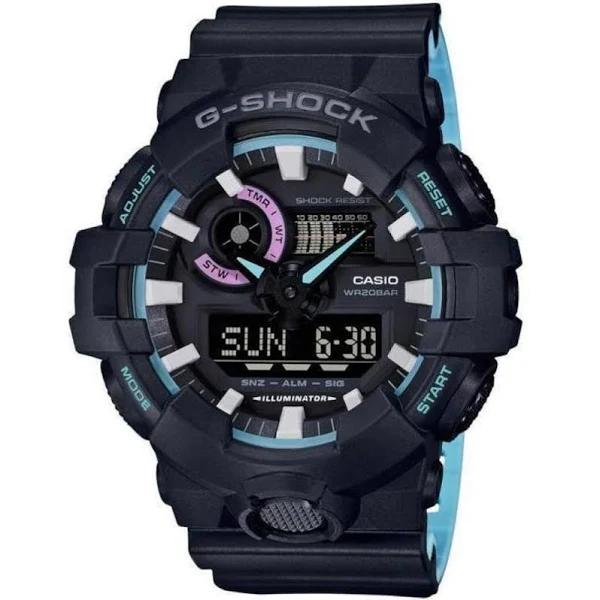 Casio GA700PC-1A G-Shock Black Watch Black