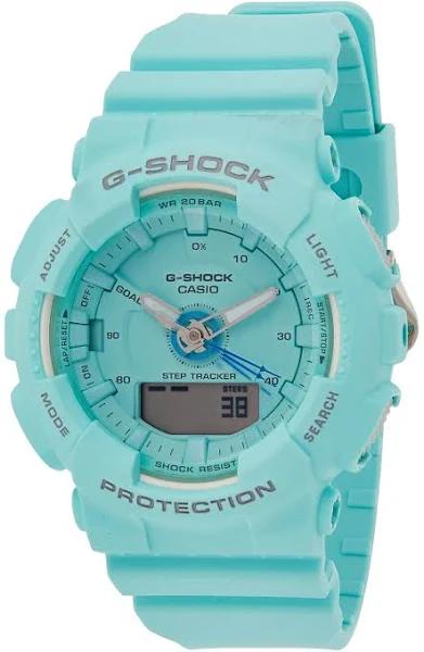 Casio G-Shock Mens Analog-Digital Sport Blue Band GMA-S130-2A