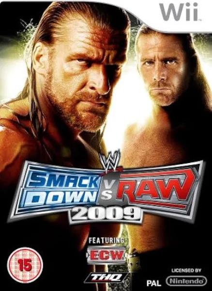 WWE Smackdown VS Raw 2009 Game Wii