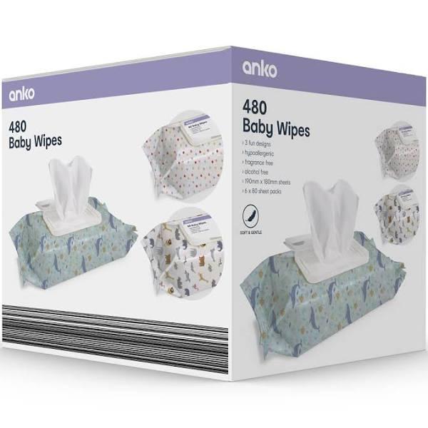 Kmart 480 Pack Baby Wipes