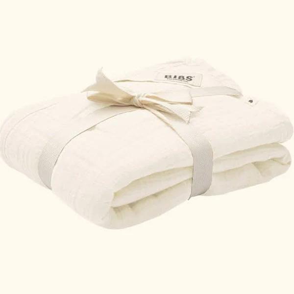 Bibs Muslin Swaddle - Ivory